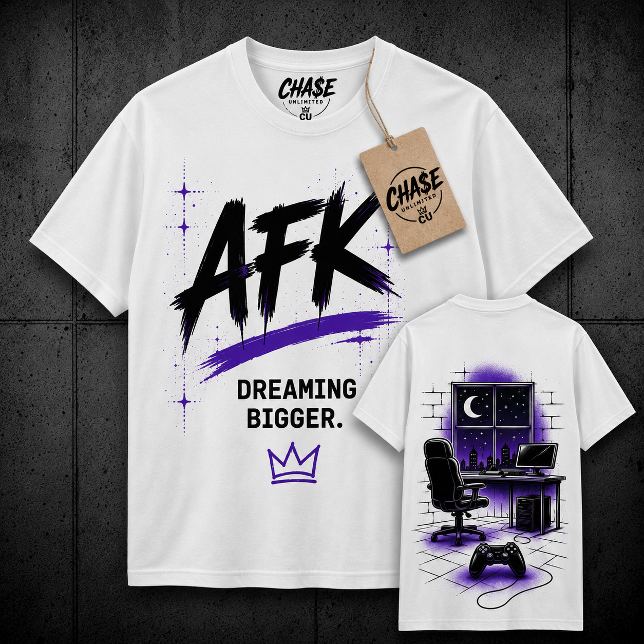 AFK Chase Unlimited gamer tee