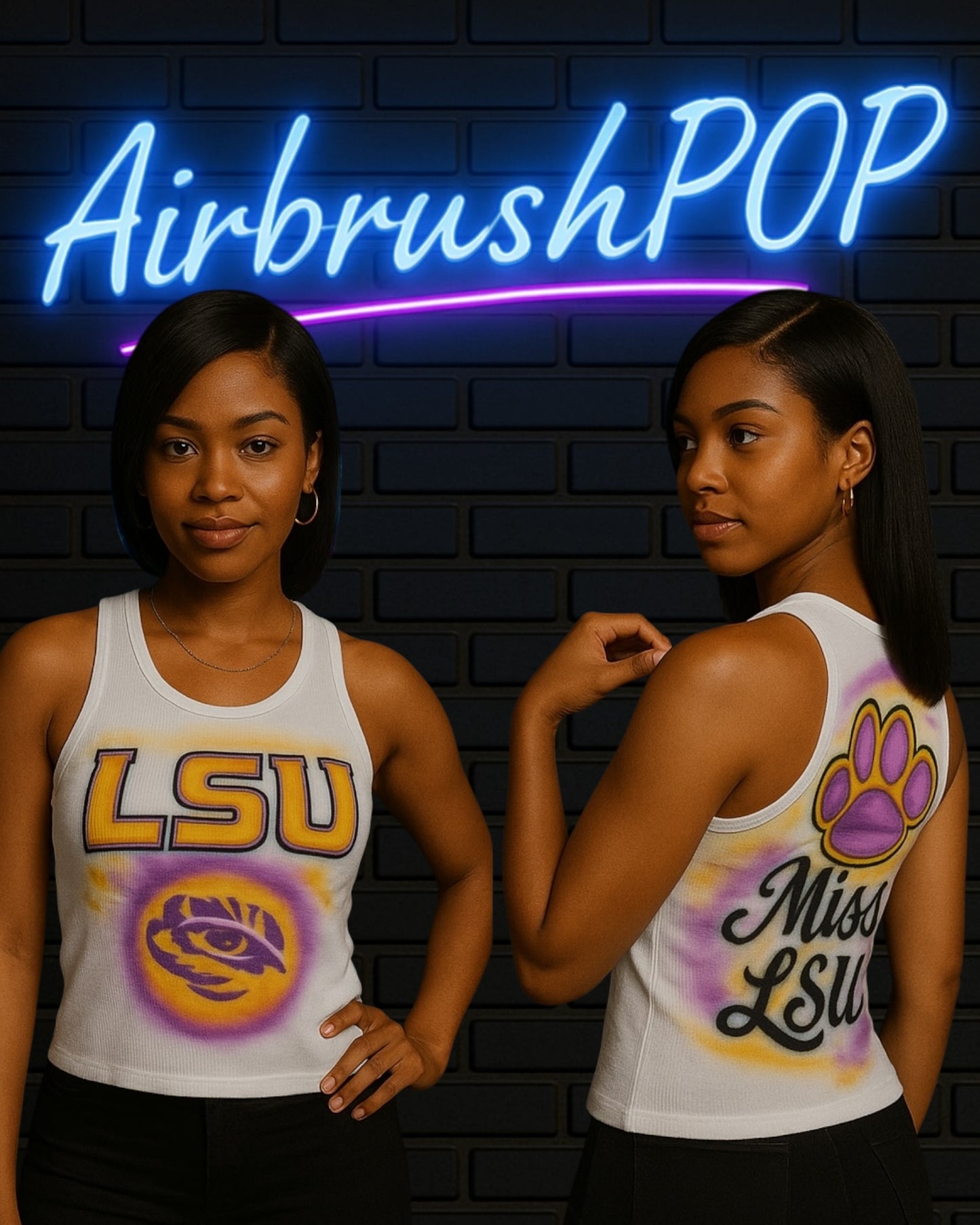 AIRBRUSH TANK TOPS
