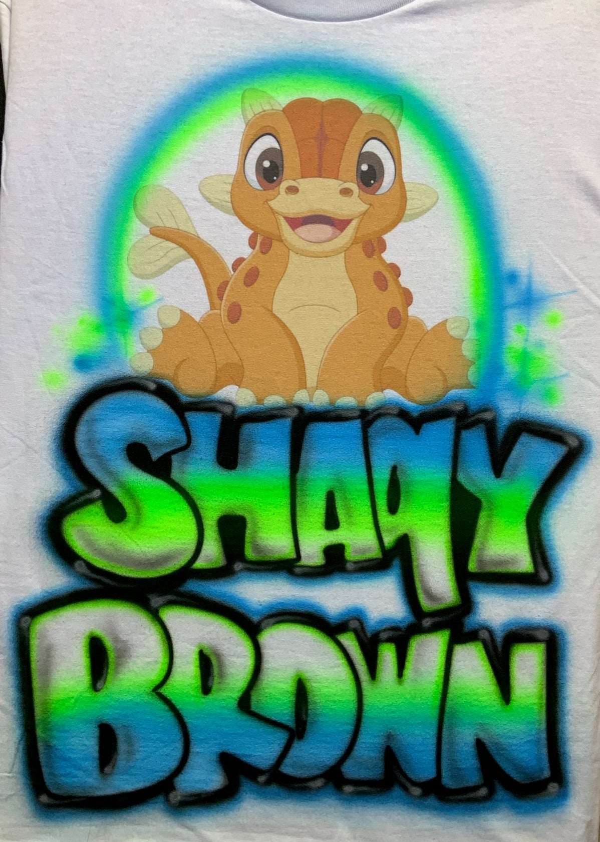 Custom Airbrushed Photo Shirt (Not Guaranteed Live)