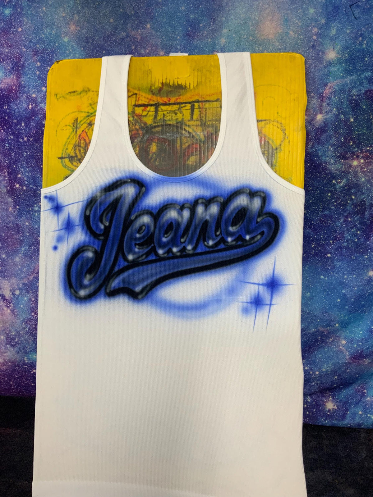 Neon Name tank top Etsy gallery photo 5